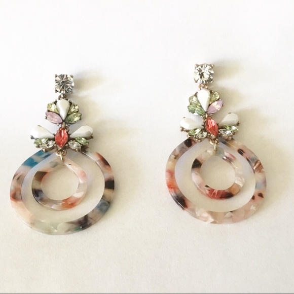 Jewelry - Multi Color Acrylic Earrings